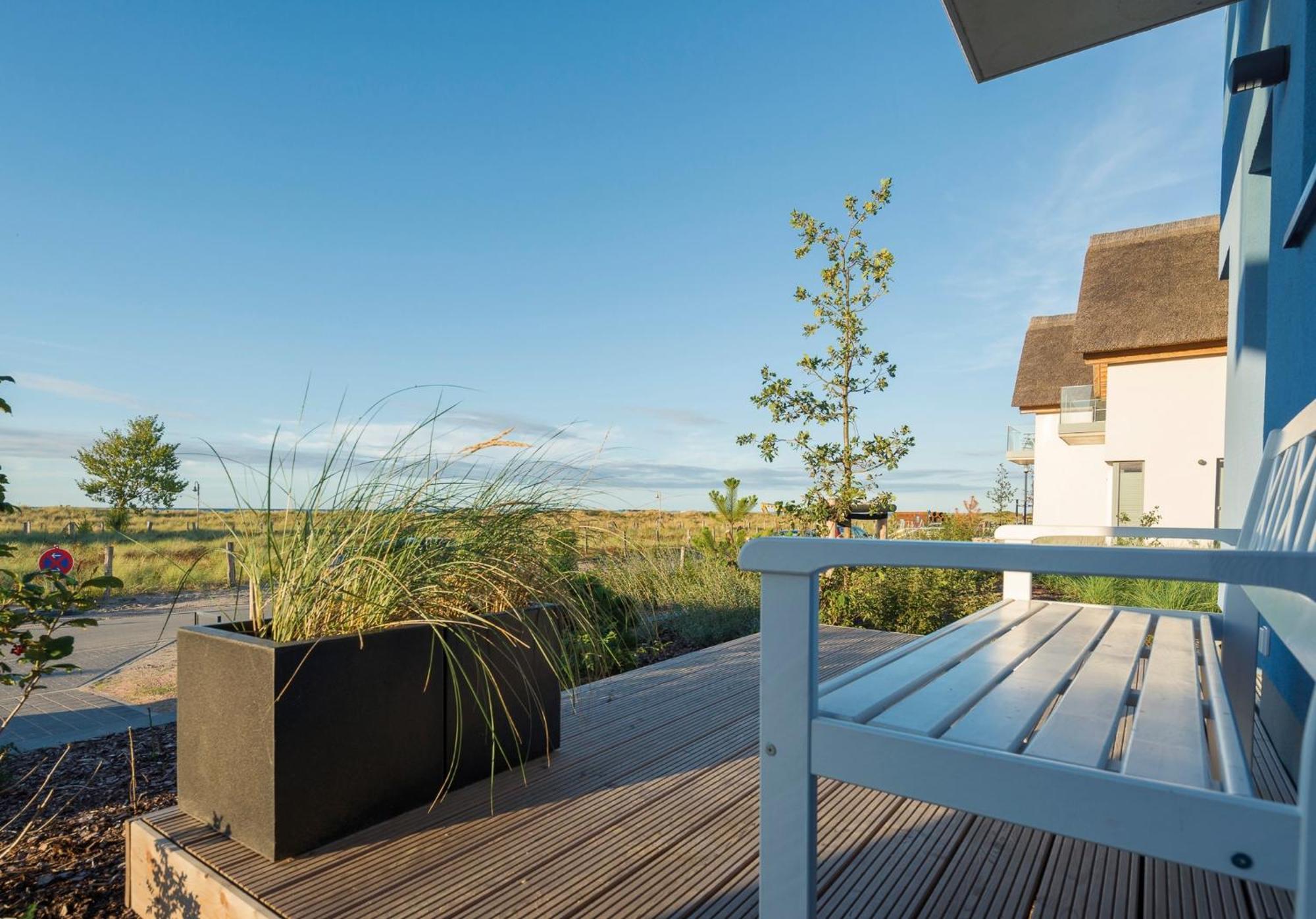 Ostsee - Reetdachhaus Nr 36 "Warder" Im Strand Resort Heiligenhafen Exterior foto